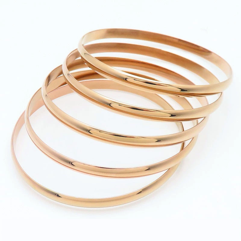 Oro rosa 5 anillos