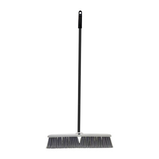 Amazon Heavy Broom Outdoor Garden Broom 18inch Telescopic Floor Brush Cross Border Broom Stainless Steel Industrial
