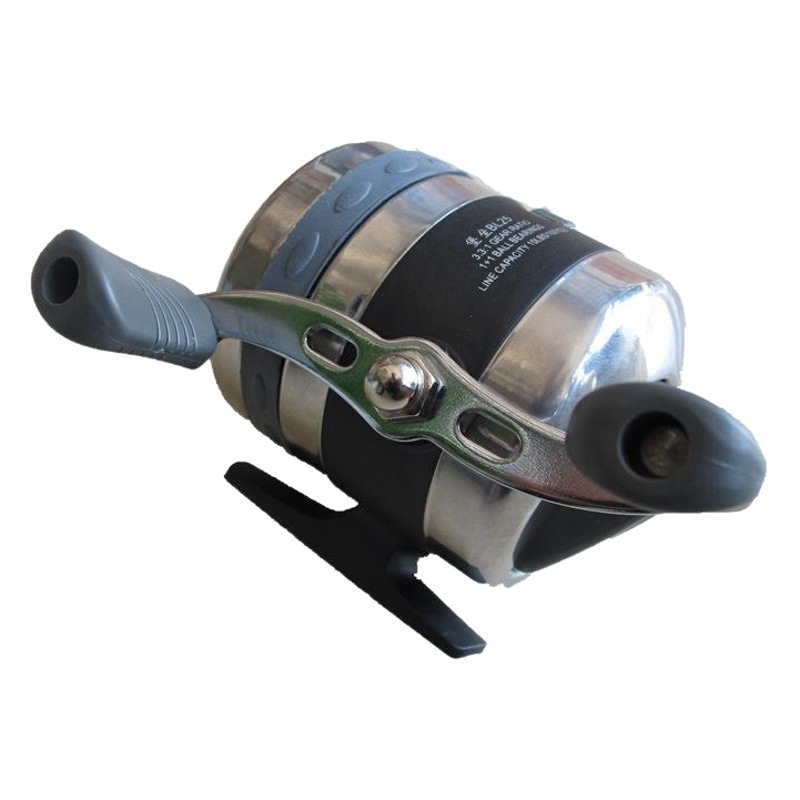 Rueda DE PESCA DE ACERO INOXIDABLE transfronteriza doble fortaleza de peces Rueda de dardos de pesca BL25 con dispositivo de línea Rueda de pesca de intercambio de rueda cerrada esférica