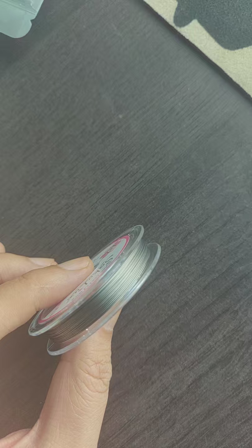 Japón de alta gama de alambre de oro de alambre de acero con accesorios de alambre especial de perlas pulsera cuerda de cuentas material DIY hecho a mano