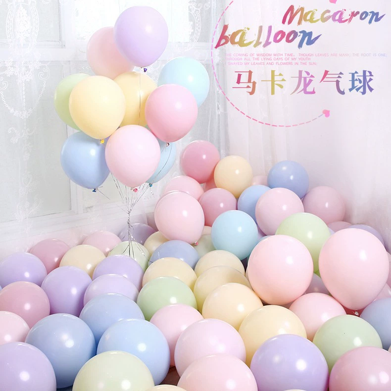 10 дюймов 1,5 г Макарон украшает праздничную вечеринку воздушный шар свадебный зал