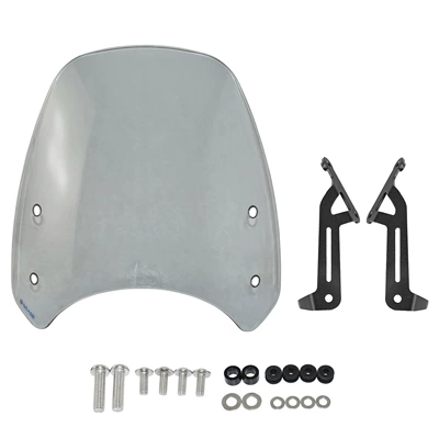 Suitable for Triumph Motorcycle front windshield - smoke-gray