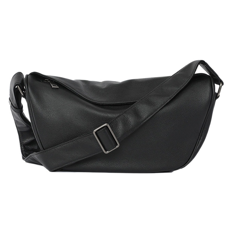 Lindo bolso de la suerte bolsa de mensajero de cuero genuino bolsa de hombro primera capa de piel de vaca europea y americana moda retro bolsa de mensajero Comercio exterior Venta caliente