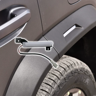 Rear Left and Right Wheel – Wheel eyebrow