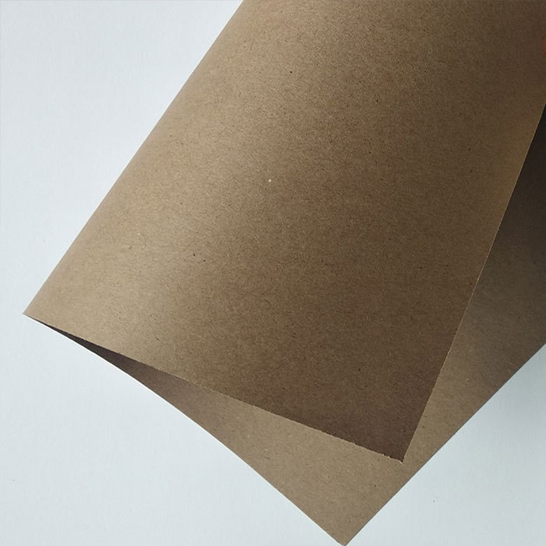 单面100%再生牛皮纸 满版印刷 专业批发单面牛皮厂家