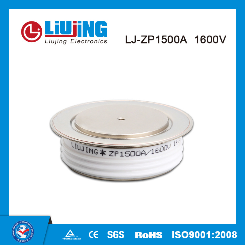 柳晶平板式整流管Y55ZPE ZP1500A1600V逆变器焊接设备 凸型