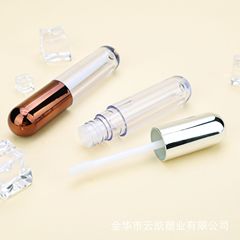 现货 金属色PETG材质唇釉管口红管空管 口红管包材