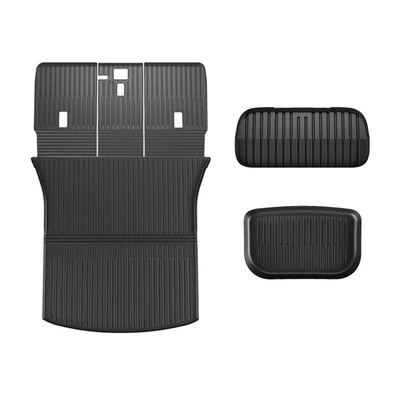 Backrest Waterproof Tpe Floor Mats | Modelə uyğun ayaqaltı - renewed-y-one-piece-back-cushion-three-piece-set