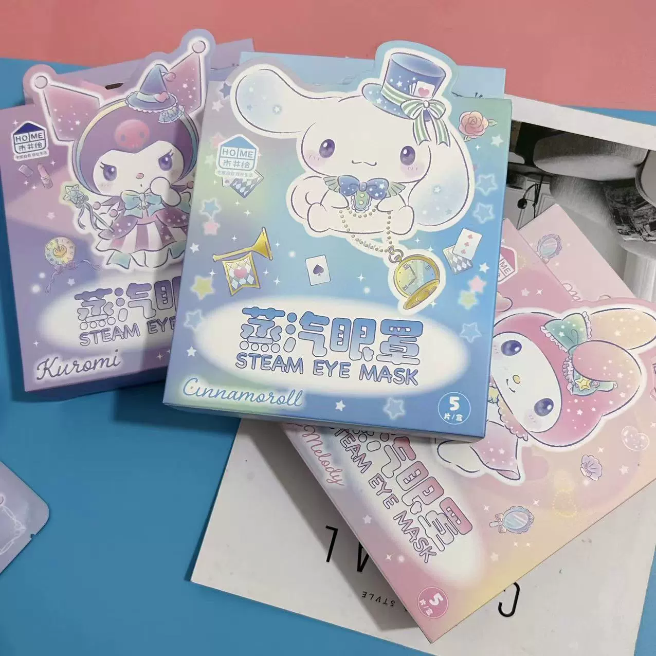 Sanrio, sleep mask, compress, eyes patch, eyes protection