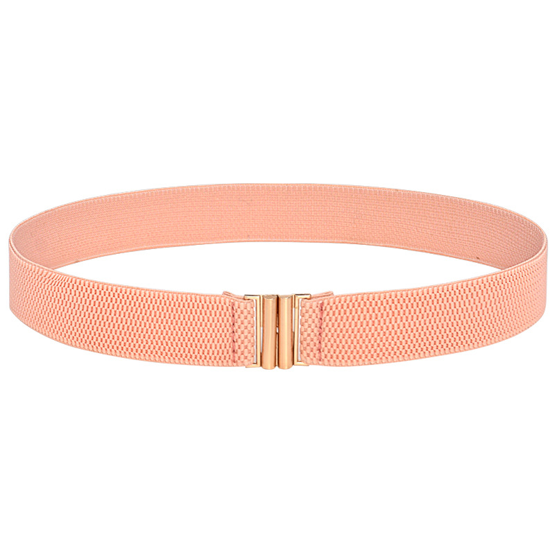 3cm gold buckle/pink
