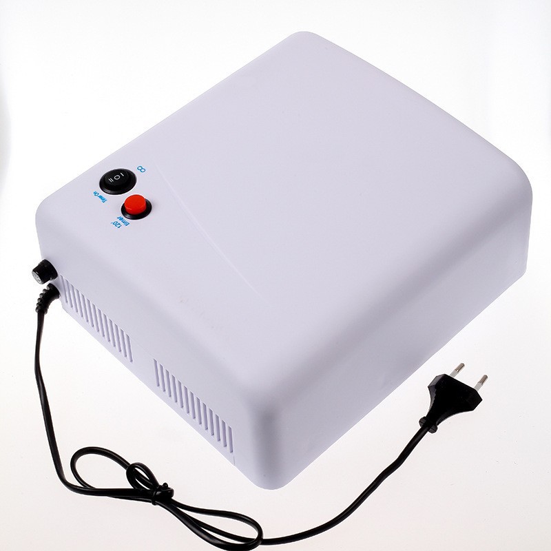 美甲机器 中号818紫外线光疗灯 36瓦UVLED光疗机光疗灯配4根灯管