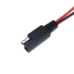 Wholesale SAE power cord solar street light electric vehicle battery lithium battery plug cord SAE male and female head connection line