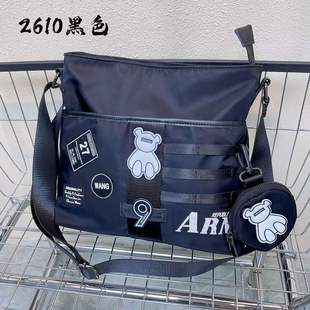 Casual Bag Crossbody Bag Waterproof Oxford Cloth Shoulder Bag Fashionable Large Capacity Simple commuter Bag All-match Satchel