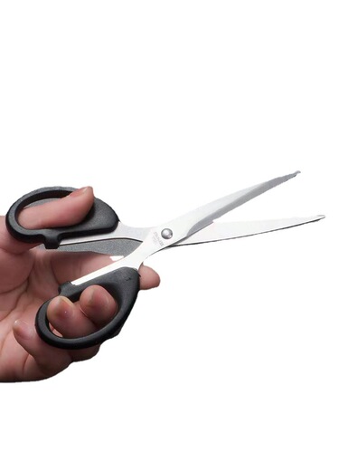 Stationery scissors, office scissors, household sewing paper scissors, stainless steel handmade knives, scissors, student scissors supplies wholesale