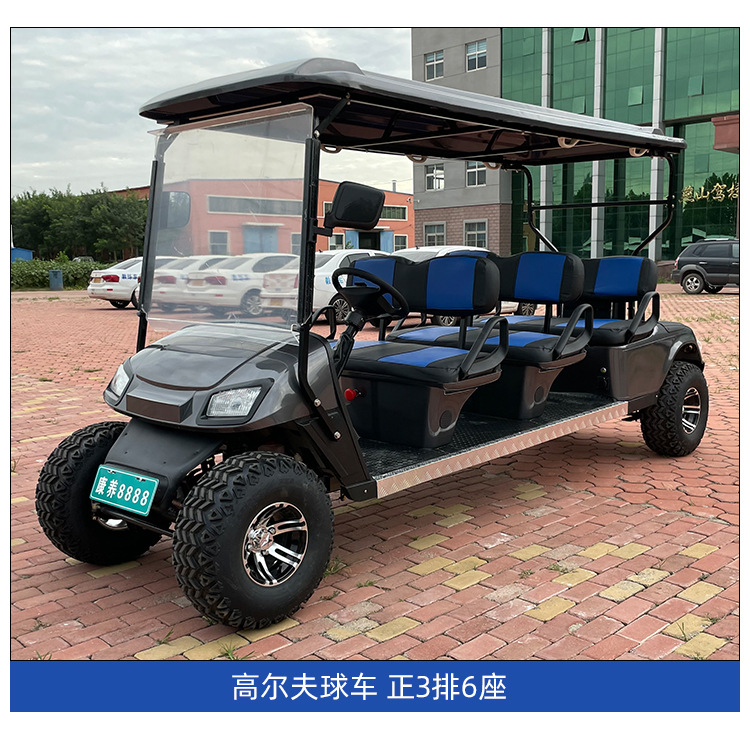 Scenic spot tourist Golf Cart Park factory hotel reception tour car off-road electric sightseeing shuttle