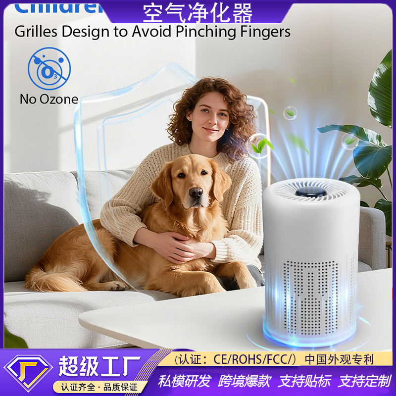 Cross-Border USB Air Purifier, Negative Ion Household Air Purifier, Formaldehyde and Odor Removal, Air Freshener, a Great Gift for Housewarming and Moving