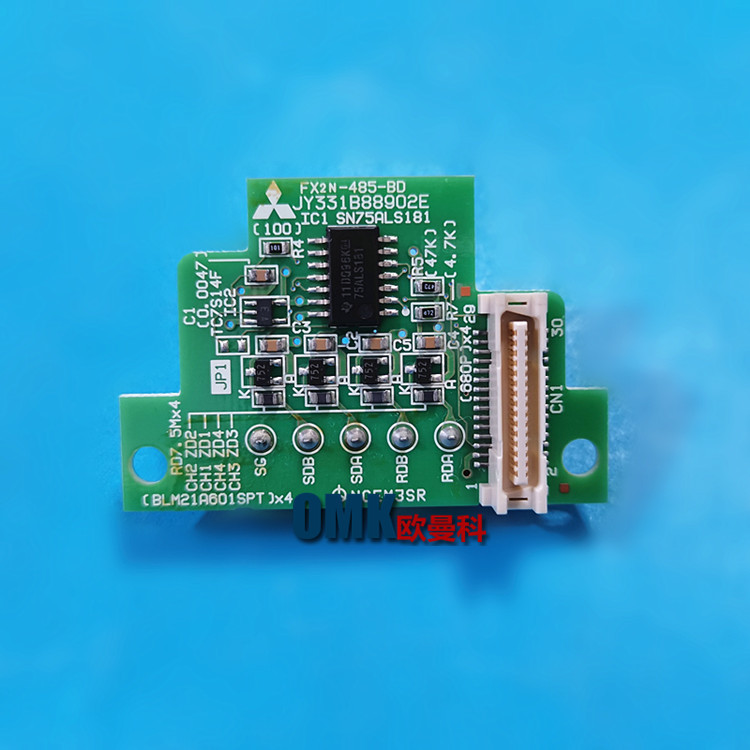 热卖三菱PLC通讯扩展FX2N-485-BD/232-422用于连接人机/电脑下载