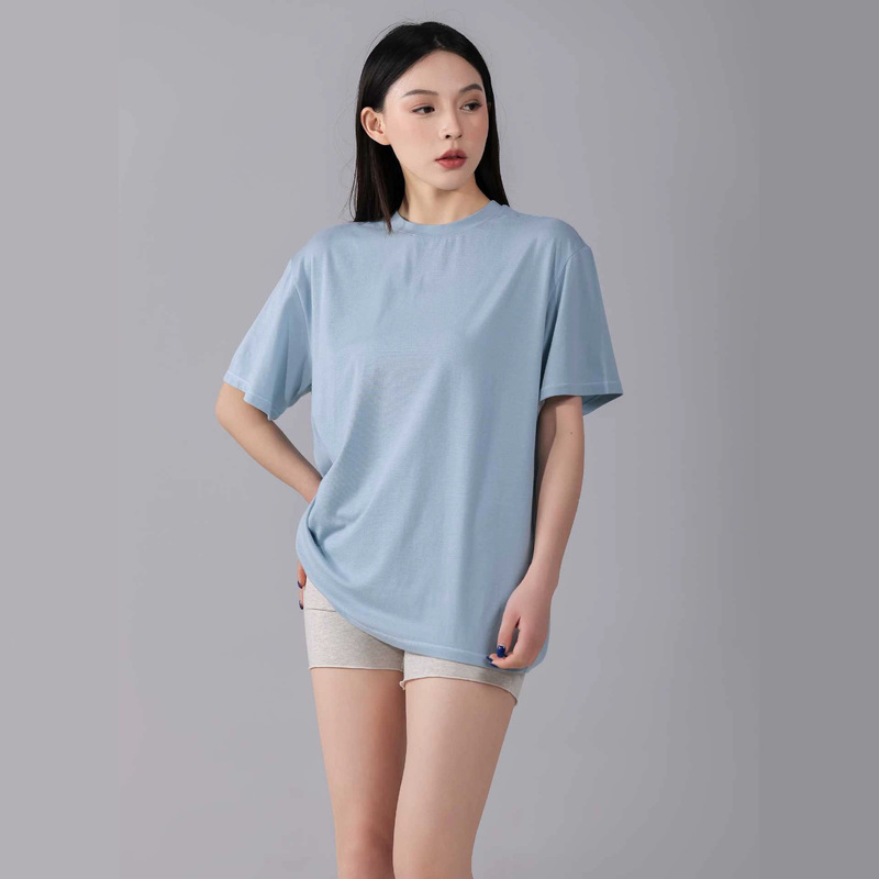 Skims Same Style Boyfriend Women's Short-Sleeve Top, Lazy and Comfortable Modal Cotton Loose Versatile T-Shirt Skims Same Style Boyfriend Women's Short-Sleeve Top, Lazy and Comfortable Modal Cotton Loose Versatile T-Shirt