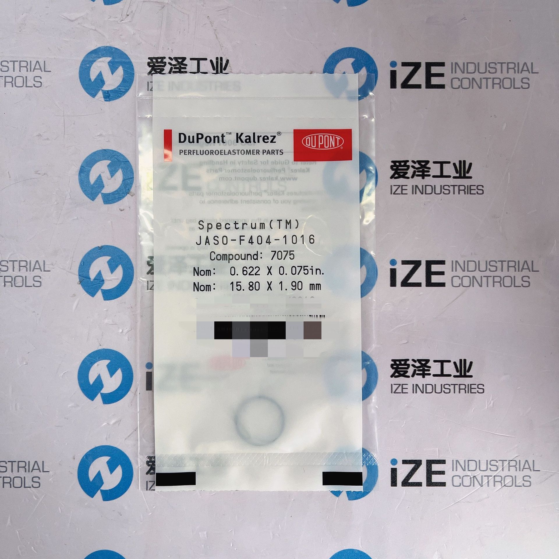 DUPONT密封圈KALREZ JAS0-1016  Kalrez 7075原装