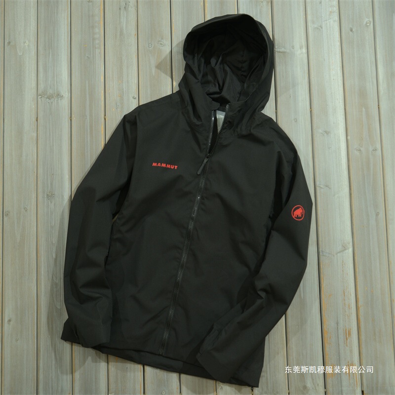 25 Spring and Autumn New Mammoth Men's and Women's Couple Hooded Windproof and Water-Repellent Jackets Jackets Casual and Easiest for Match