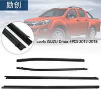 Заводская настройка обработки уплотнительной ленты для окон пикапа Isuzu DMAX, уплотнительная лента для дверей и окон автомобиля, водоотталкивающая лента, внешняя уплотнительная лента.
