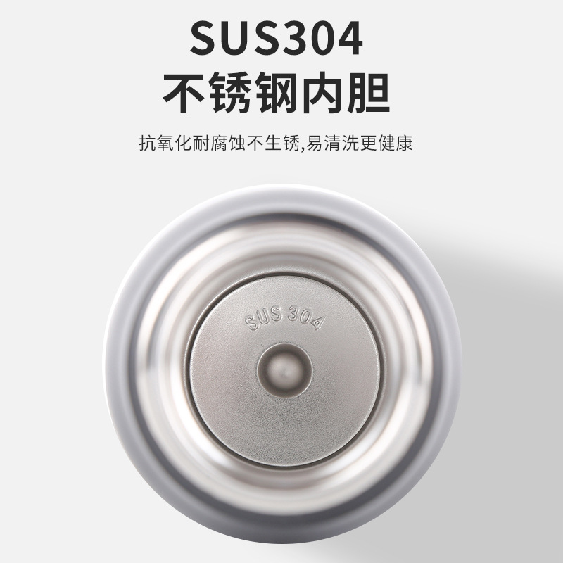 De alta apariencia 304 taza de aislamiento de vacío de acero inoxidable gradiente de color estudiante rebote taza de regalo taza de agua logotipo personalizado