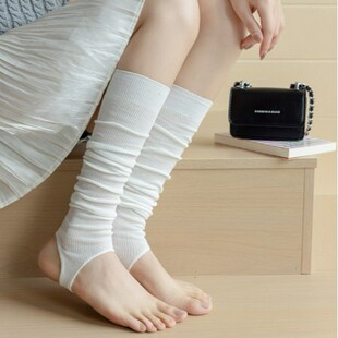 Ballet Style Foot Stepping Air-conditioning Socks Piled Leg Cover Dancing Socks Spring and Summer Sunscreen Socks Breathable Sweat-absorbent jk Slim Korean Socks