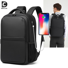 新しい国境を越えたランドセル男性ビジネスノートパソコンバッグusbランドセル防水旅行男性ギフトバッグ