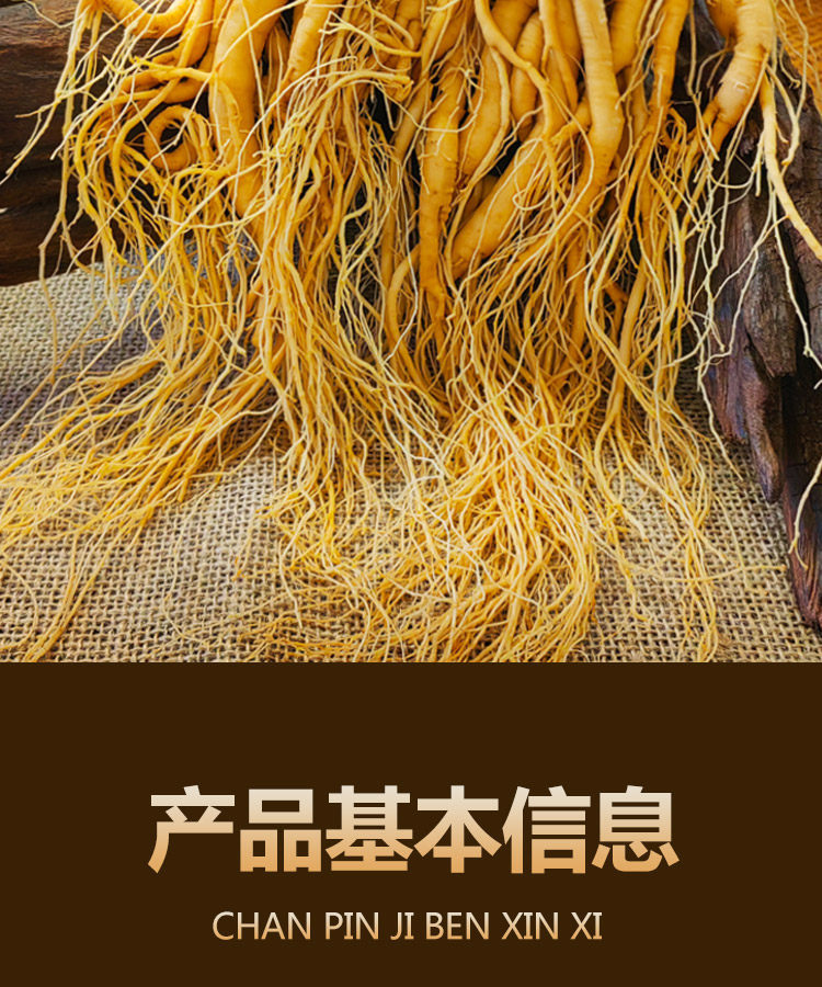Whole Fresh Ginseng Root from Changbai Mountain Jilin for Soup and Wine Infusion Large Garden Ginseng Ren Shen overview