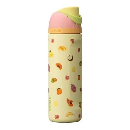 Taza Owala 24OZ taza de agua owala doble vacío taza de paja 304 taza de acero inoxidable para automóviles