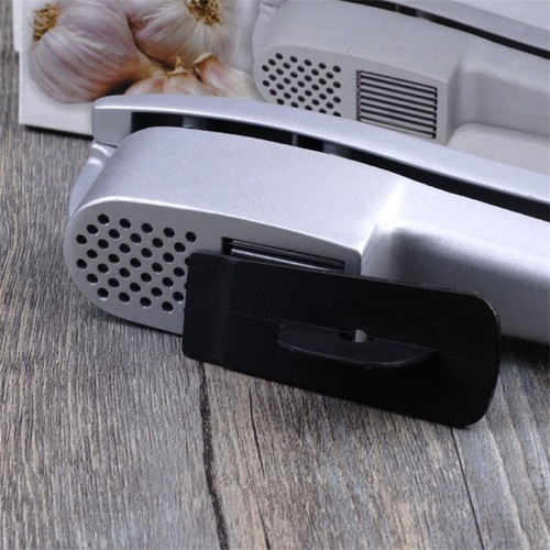 Aluminum alloy dual-purpose garlic press, garlic paste clip, garlic slices and ginger slices, garlic peeler, garlic masher