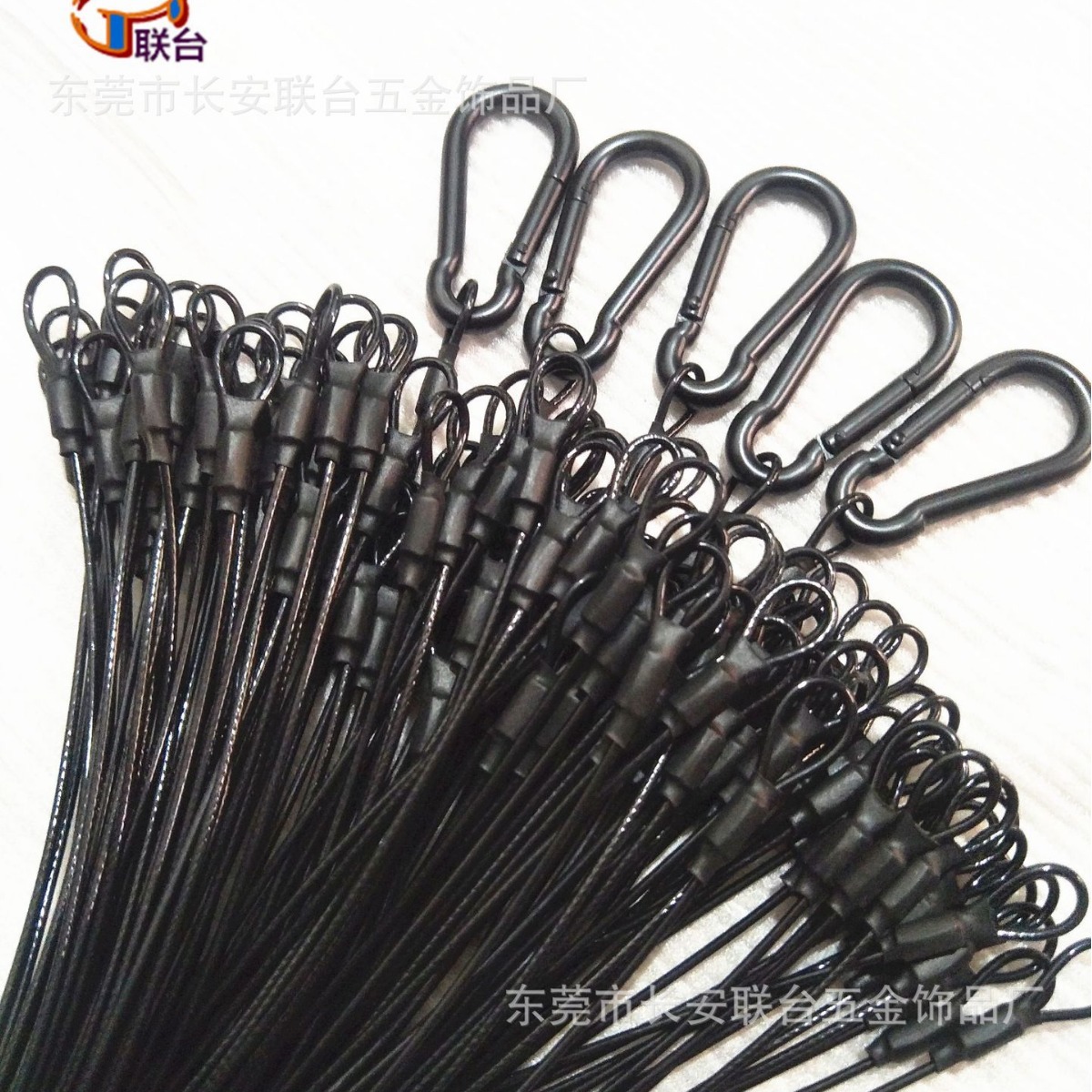 【厂家直销】LED灯具防坠绳 不锈钢钢丝绳拉索 包胶钢丝绳钢索