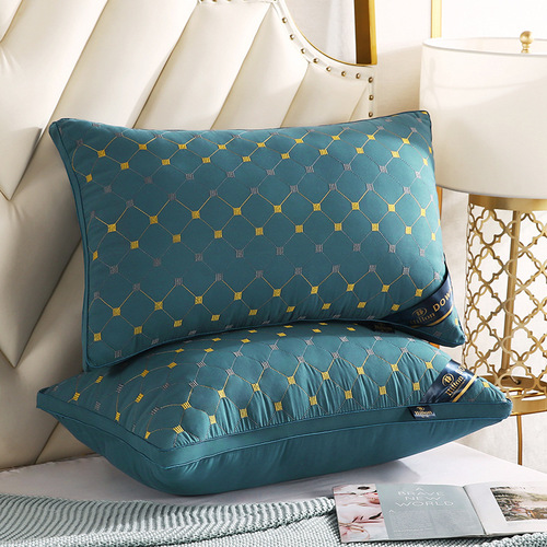 Five-star hotel style velvet pillows for home use, hotel apartments, gifts, conference sales, pillow core manufacturers wholesale