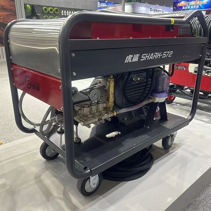 绿霸S72型22KW高压清洗机工业级除油除锈清洗机500公斤高压水枪