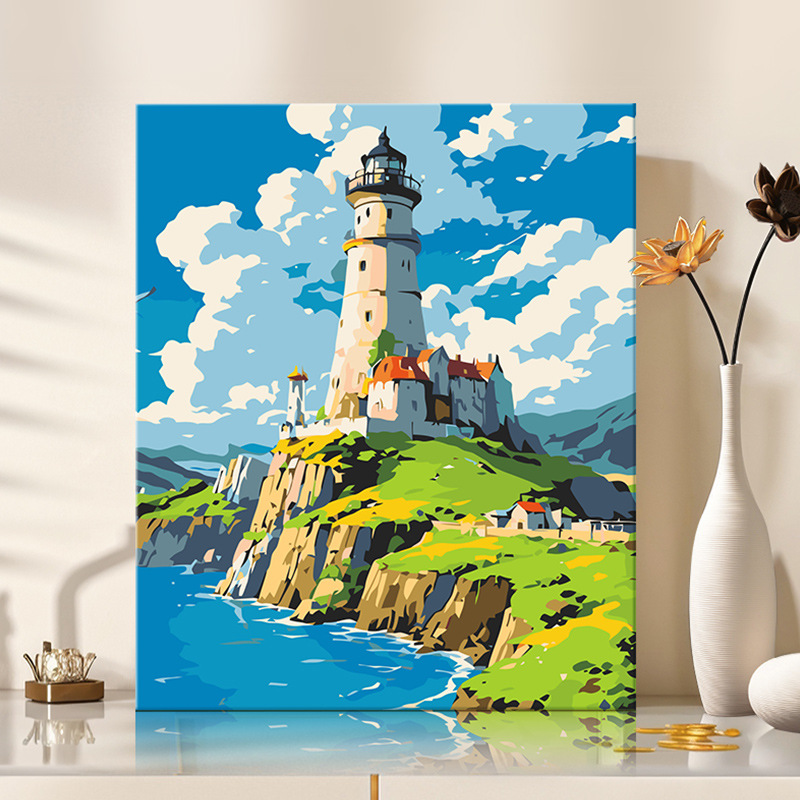 OMT096 Faro junto al mar