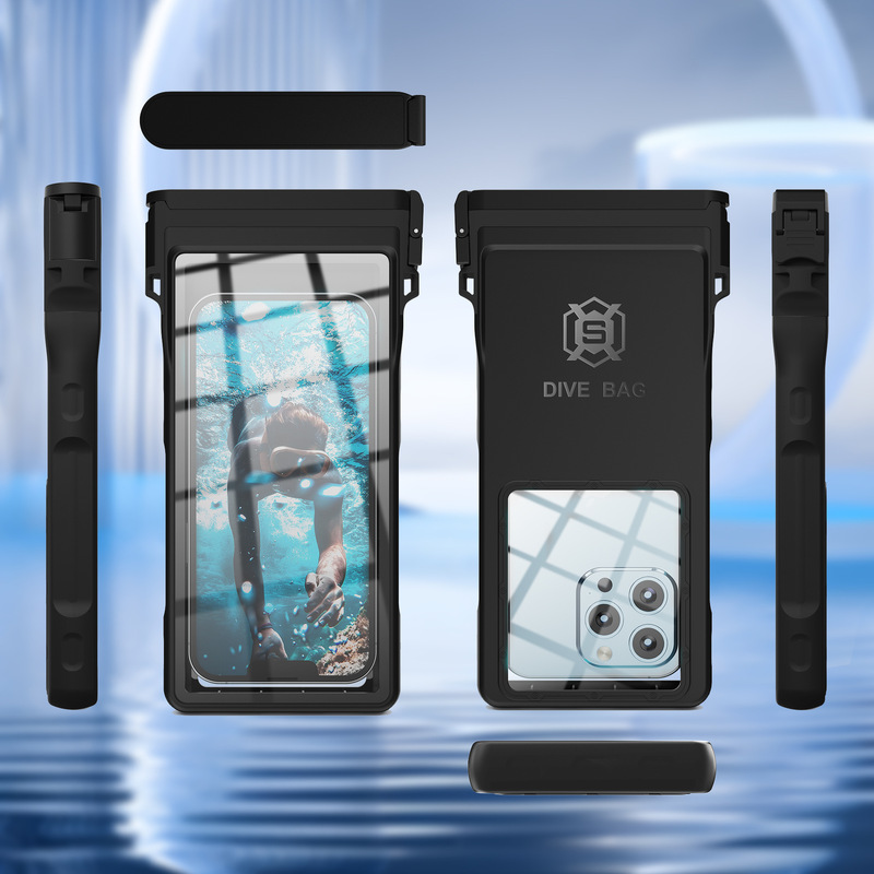 Small Shell-Shaped Waterproof Case Suitable for Multiple Models of Apple/Samsung/Huawei/Xiaomi, Universal Waterproof Bag for Delivery Small Shell-Shaped Waterproof Case Suitable for Multiple Models of Apple/Samsung/Huawei/Xiaomi, Universal Waterproof Bag for Delivery