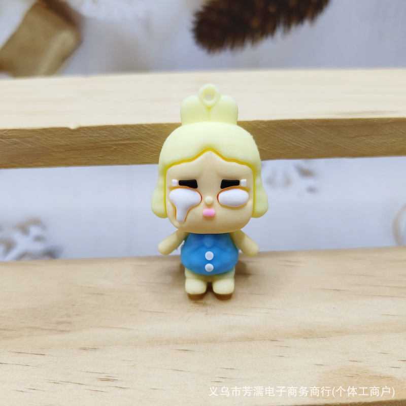 新しい国境を越えた泣いている赤ちゃん東南アジアブラインドボックスヌードバージョンキーホルダー人形かわいい漫画バッグギフトハンギング人形|undefined