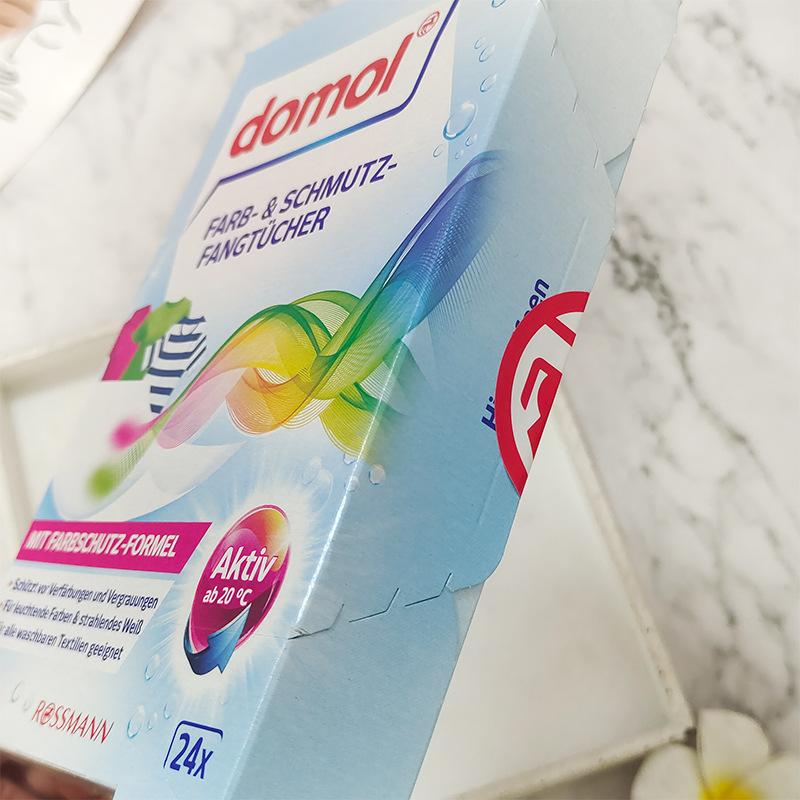 Toallitas Anti-Desteñido para Ropa 24 Piezas para Lavado de Ropa