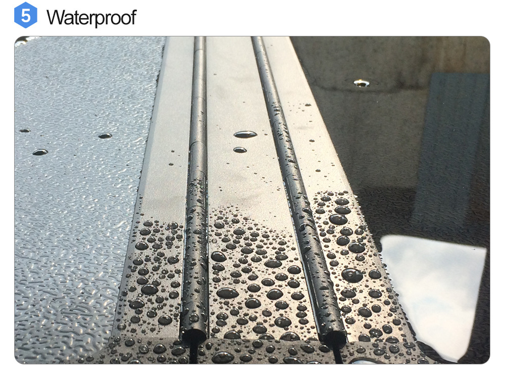 Cross-border Raptor F150 pickup roller shutter rear trunk cover RANGER hard tri-fold cover electric roller shutter car modification parts