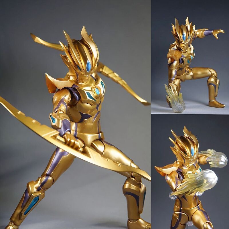 Golden Zero Super Articulated Shf Figure Ultimate Shining Golden Zero Children's Toy Doll Model