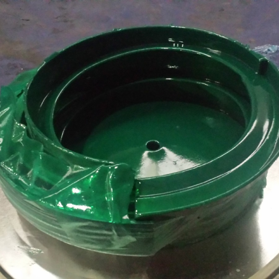 创遂振动盘PU胶矿山设备耐磨防护聚脲涂料工厂加工耐酒精耐油