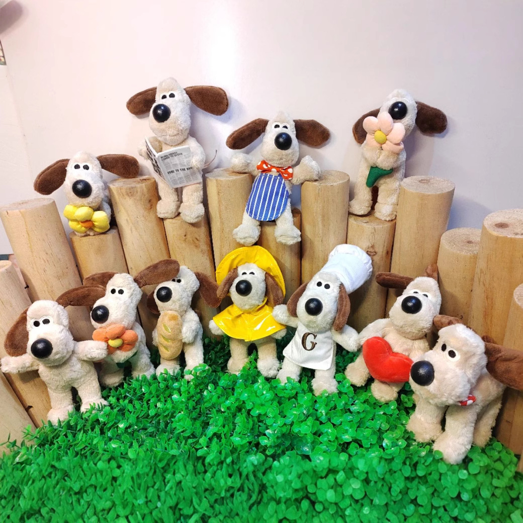 正版超级无敌掌门狗毛绒玩具钥匙扣公仔挂件小狗玩偶挂饰生日礼物