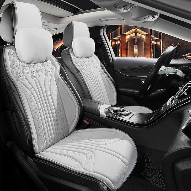 23 новый замшевый круглый сезон универсальная подушка для осенних и зимних плюшевых подушек для сидений подушка для сидений чехол для сидений