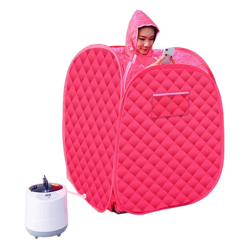 Паровой ингалятор для дома, паровой ингалятор для взрослых, одиночный, полнолуние, паровой двигатель, сауна, банный ящик, паровой ингалятор для всего тела