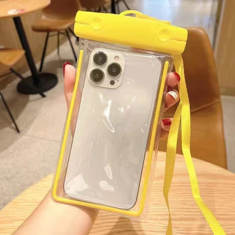 Bolsa impermeable para teléfonos móviles, bolsa de aire de dibujos animados, cubierta de pantalla táctil, bolsa impermeable para teléfonos móviles de 8 grados, bolsa impermeable para nadar, bolsa impermeable para buceo image 26