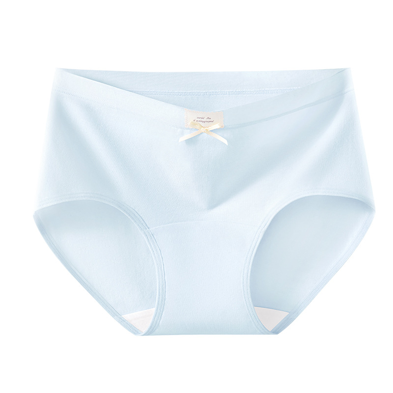 Un tipo de ropa interior de algodón para bebés, cintura media para mujer, cadera, entrepierna más larga, más cómoda 10A entrepierna antibacteriana, ropa interior de mujer