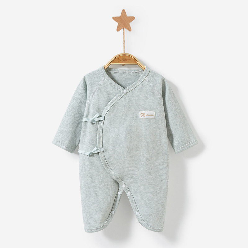 Ropa de bebé recién nacido para primavera, otoño y principios de invierno, capa base de algodón puro, pelele cálido de 0 a 3 meses, traje para gatear, pijama, mono de bebé.