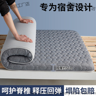 Back-To-School Season Class a Latex Mattress Cushion Student Dormitory Single Sponge Mattress Cover Home Bedroom Mat