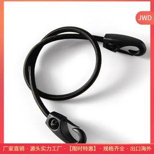 Luggage rope hook elastic rope hook plastic hook round hole hook luggage rope plastic hook quality assurance