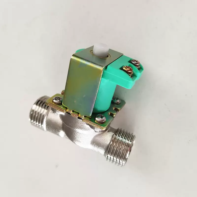 热水高温全铜有压无压常开卫浴4分管进水排水电磁阀DC12V9V24V